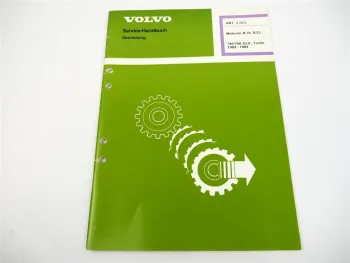 Werkstatthandbuch Volvo 740 760 GLE Motor B19E ET 23E ET FT Überholung