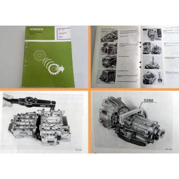 Werkstatthandbuch Volvo 740 760 Überholung Automatisches Getriebe ZF 4HP22