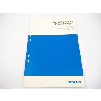 Werkstatthandbuch Volvo 850 1992 Elektrische Schaltpläne Elektrik Schaltplan