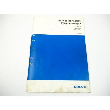 Werkstatthandbuch Volvo 850 ab 1992 Bremsen ABS Reparaturanleitung 1991