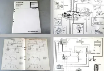 Werkstatthandbuch Volvo 940 MJ 1995 Elektrische Schaltpläne Elektrik Fehlersuche