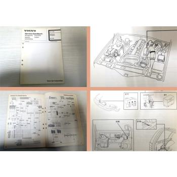 Werkstatthandbuch Volvo 960 1996 Schaltpläne Fehlersuche Elektrik Schaltplan