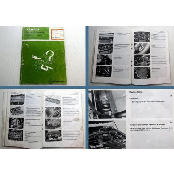Werkstatthandbuch Volvo 960 Einspritzmotor B6304F B6304G Reparaturanleitung