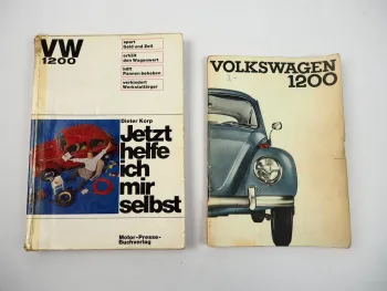 Werkstatthandbuch VW Käfer 1200 Jetzt helfe ich mir selbst + Bedienungsanleitung