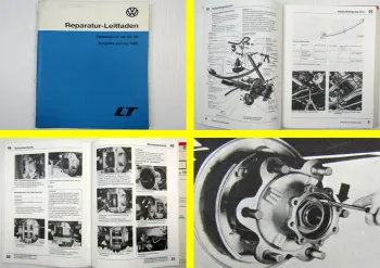 Werkstatthandbuch VW LT 1 40 45 50 Fahrwerk Bremsen Lenkung ab 1978 - 1994