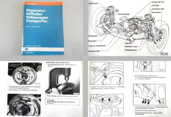 Werkstatthandbuch VW T3 Fahrwerk Allradantrieb 1985 - 1991 Reparaturleitfaden