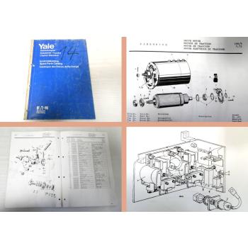 Yale Eaton VEP-2580N VEP-3280N Gabelstapler Ersatzteilliste Parts Catalog