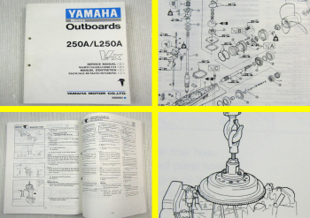 Yamaha 250A L250A V6 Werkstatthandbuch Außenbordmotor Service Manual