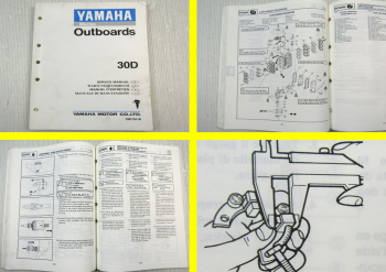 Yamaha 30D Werkstatthandbuch Wartungsanleitung Außenbordmotor Service Manual