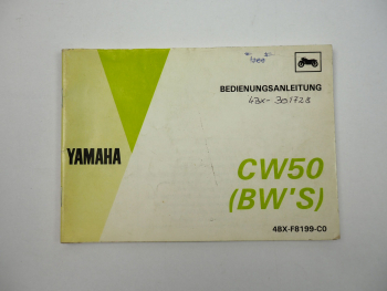 Yamaha CW50 4BX Bedienungsanleitung Betriebsanleitung 1994
