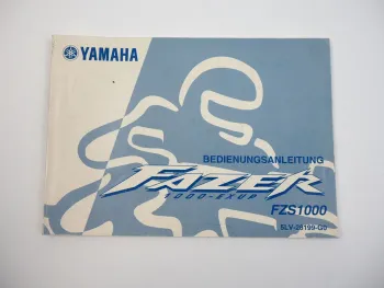 Yamaha Fazer EXUP FZS1000 RN06 5LV Bedienungsanleitung Betriebsanleitung 2000
