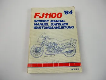 Yamaha FJ1100 ab 1984 Service Manual Werkstatthandbuch 36Y