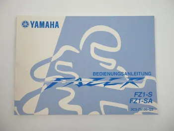 Yamaha FZ1 S SA RN16 Fazer Bedienungsanleitung Betriebsanleitung 2007