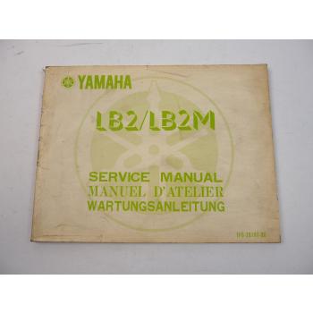 Yamaha LB2 LB2M Werkstatthandbuch Reparatur Wartung 1977