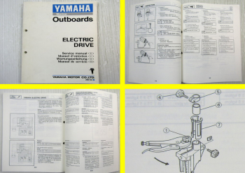 Yamaha Marine Elektrik Drive XEA Werkstatthandbuch Außenbordmotor Service Manual