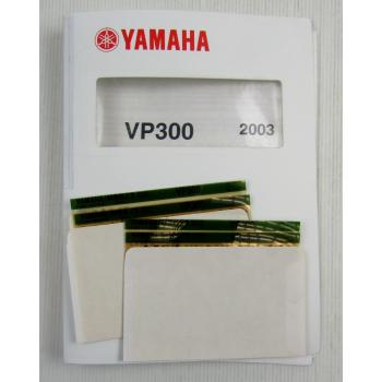 Yamaha MBK VP300 2003 Service Information Wartung Schaltplan Reparaturanleitung