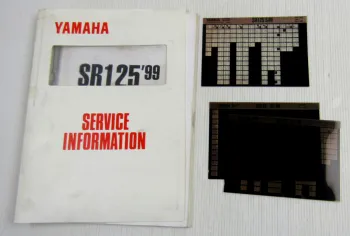 Yamaha SR125 3MW S/M 1997 1999 Service Information Wartungsanleitung Schaltplan