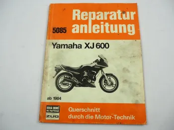 Yamaha XJ600 Reparaturanleitung ab 1984 51J Werkstatthandbuch