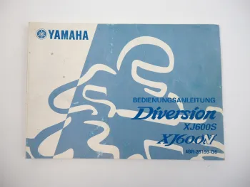 Yamaha XJ600 S N Diversion Bedienungsanleitung Betriebsanleitung 1999