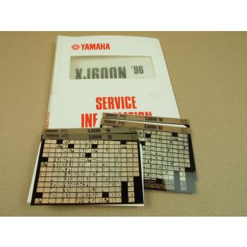 Yamaha XJ600N 1996-1998 Service Information Wartung Reparaturanleitungen
