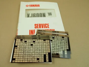 Yamaha XJ600N 1996-1998 Service Information Wartung Reparaturanleitungen