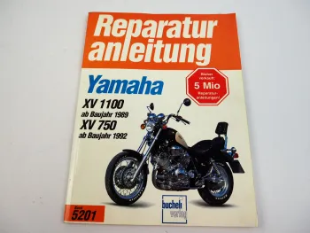 Yamaha XV 750 1100 ab 1989 1992 Virago Reparaturanleitung Werkstatthandbuch