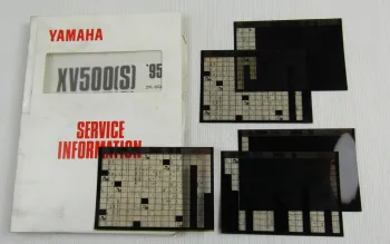 Yamaha XV500 XV535 (S) 2YL Service Information + Wartungsanleitung 1988-1995