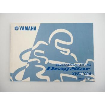 Yamaha XVS1100A Drag Star Bedienungsanleitung Betriebsanleitung 2000