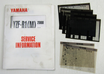 Yamaha YZF-R1 1998-2000 Service Information Wartungsanleitung Reparaturanleitung
