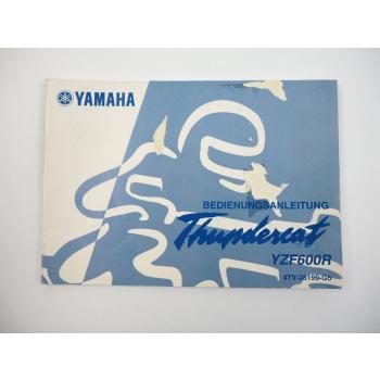 Yamaha YZF600R Thundercat 4TV Bedienungsanleitung Betriebsanleitung 2000