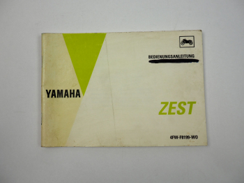 Yamaha ZEST 4FW Bedienungsanleitung Betriebsanleitung 1993