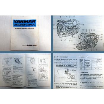 Yanmar 4JH2-DTE Marine Diesel Engine operation manual