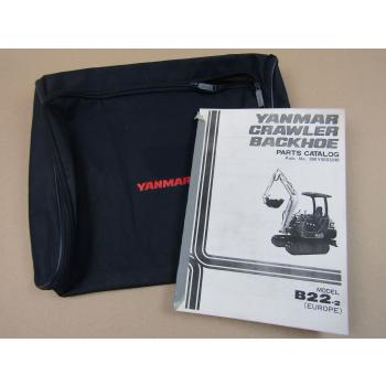 Yanmar B22-2 Kompaktbagger Ersatzteilliste in engl Parts List 1992