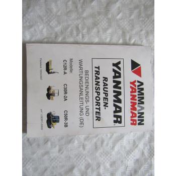 Yanmar C12R-A C30R-2A C50R-3B Betriebsanleitung Bedienung und Wartung 4/2007