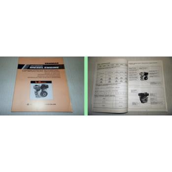 Yanmar L-A series Air Cooled Diesel Engine Bedienungsanleitung Owners Manual