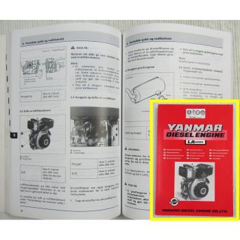Yanmar LA Serie Dieselmotor Bedienungsanleitung Operation Manual Driftshandbok