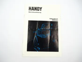 Zahnradwerk Köllmann Handy K1 K2 Kompressor Betriebsanleitung Ersatzteilliste