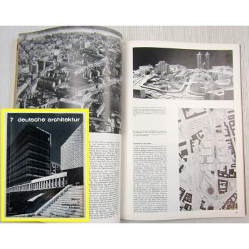 Zeitung Deutsche Architektur Moskau Bratislava Georgien Stara Zagota DDR 1972