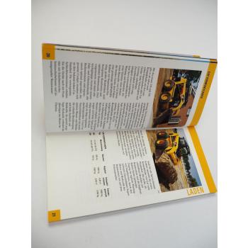 Zeppelin CAT Caterpillar Übersicht Baumaschinen Programm 2000 mit 107 Seiten