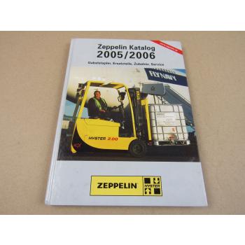 Zeppelin Hyster Katalog Gabelstapler Ersatzteile Zubehör 2005/2006