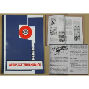 Zetor 2511, 3511, 4511 Werkstatthandbuch 1970