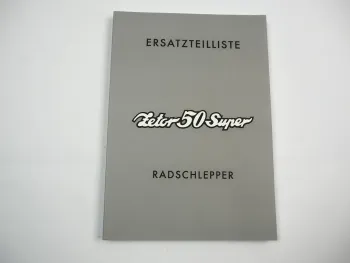 Zetor 50 Super Radschlepper Ersatzteilliste Ersatzteilkatalog