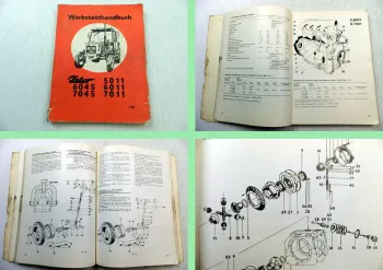 Zetor 5011 6011 7011 6045 7045 Werkstatthandbuch 1983 Reparaturanleitung