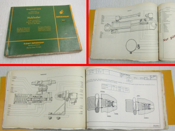 Zettelmeyer Hublader Type L2000 Ersatzteilliste Parts List ca.1960 Mitteilungen