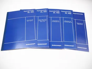 Zettelmeyer ZL 402 Reparaturhilfe Werkstatthandbuch Baugruppe 01, 20-26 Reparaturanleitung