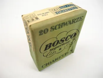 Zigarettenschachtel BOSCO Reemstma Trier Baden Rheinland Pfalz 1930 OVP Original