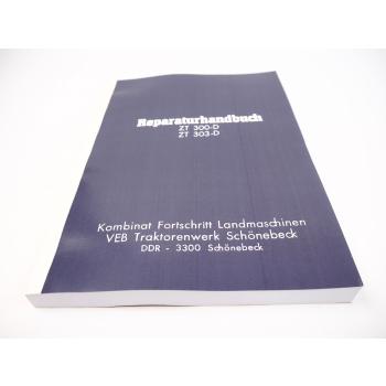 ZT 300D ZT 303D Werkstatthandbuch Reparaturanleitung 1980