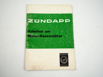 Zündapp 685 Rasenmäher Motor Typ 220 Werkstatthandbuch Reparaturanleitung 1971